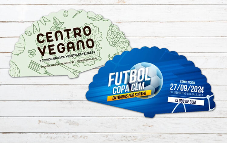 Abanicos de carton